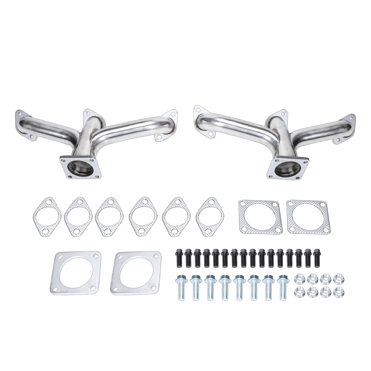 Ford Exhaust Header for 1932-1953 Flathead Pickup Shorty Dynofit