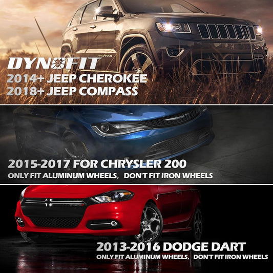 Dynofit 20pcs M12x1.25 OEM Wheel Lug Bolts for Jeep Compass Dodge Dart Fitment