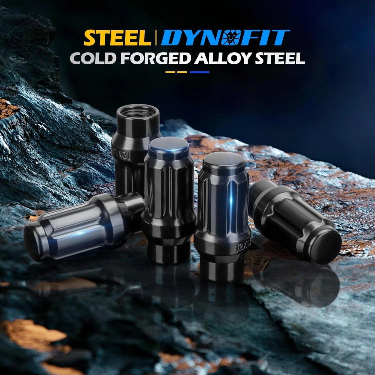 Dynofit  M12x1.5 ET Spline Lug Nuts  for Toyota Ford