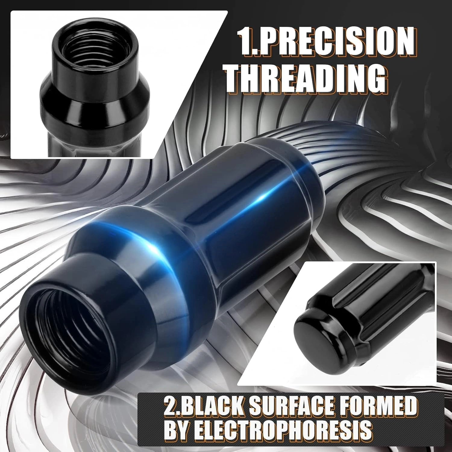 Dynofit M12x1.5 ET Spline Lug Nuts  for Toyota Ford advantages