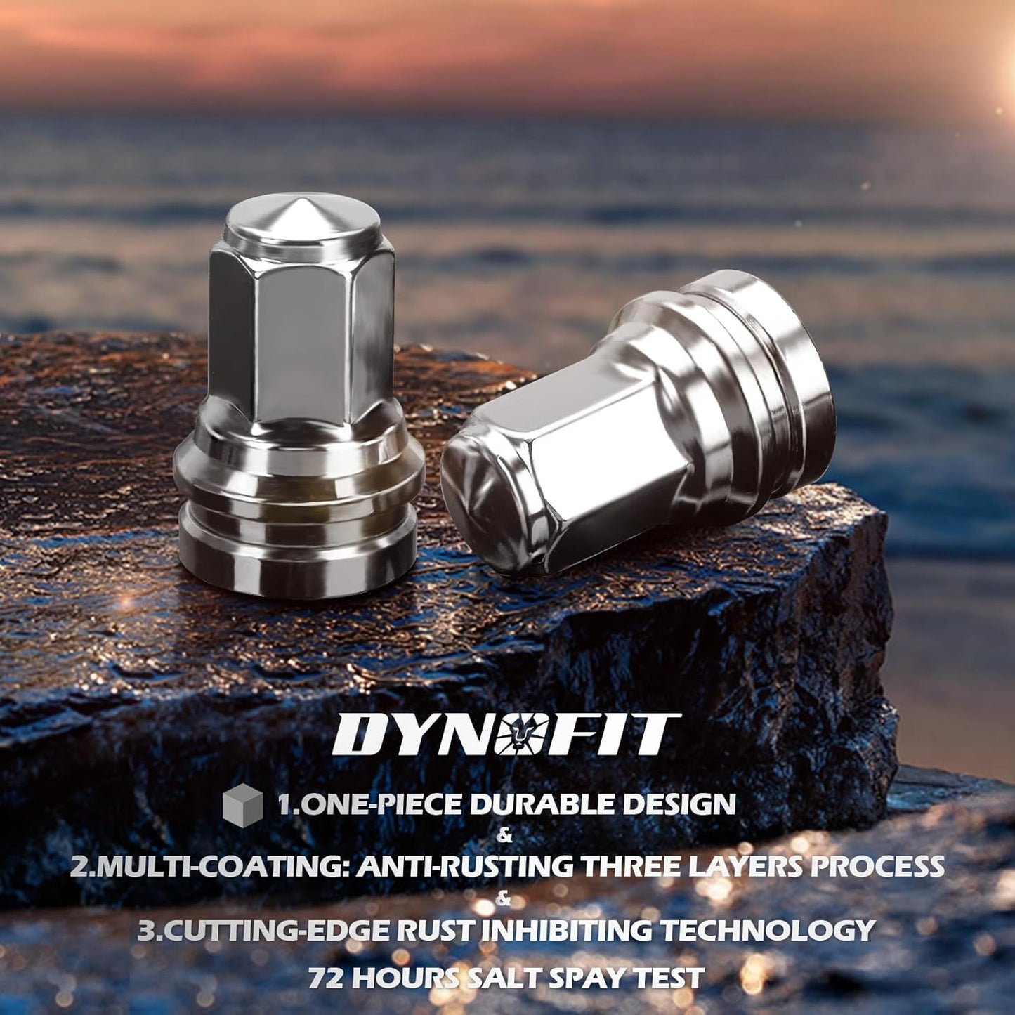 Dynofit M14×1.5 OEM Lug Nuts for 2017-2022 Ford F250 F350 advantages