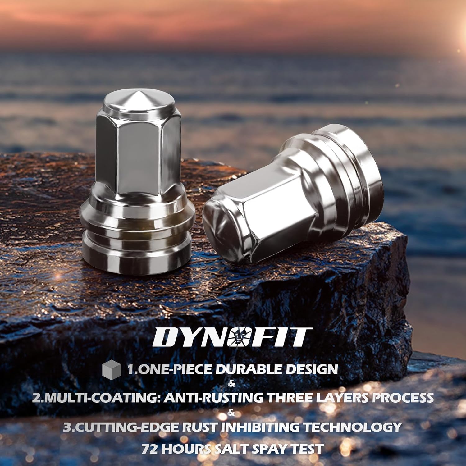 Dynofit M14×1.5 OEM Lug Nuts for 2017-2022 Ford F250 F350 advantages