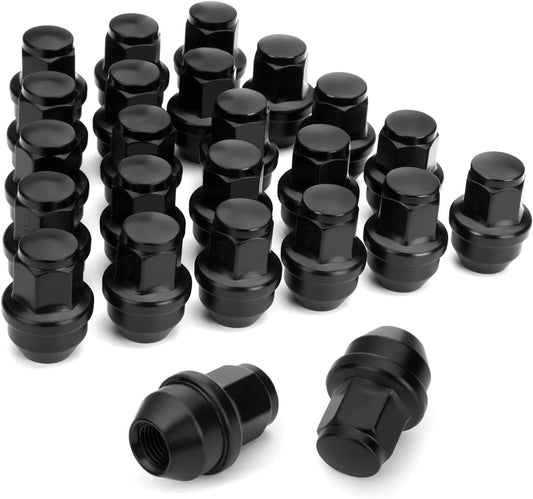 24pcs M14x1.5 OEM Black Lug Nuts for 2015-2018 Ford F150