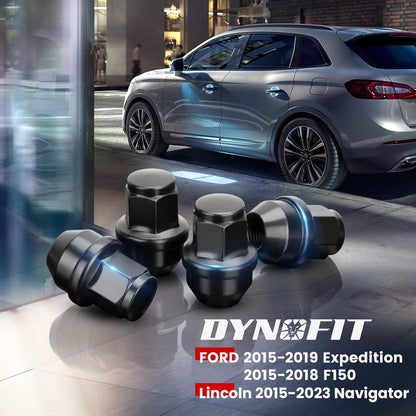 Dynofit M14×1.5 OEM Lug Nuts for 2015–2018 Ford F150 2015–2023 Lincoln Navigator