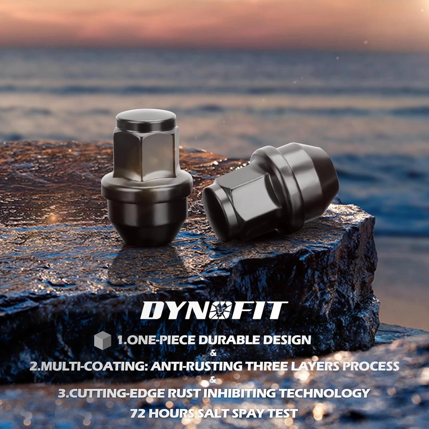 Dynofit M14×1.5 OEM Lug Nuts for 2015–2018 Ford F150 advantages