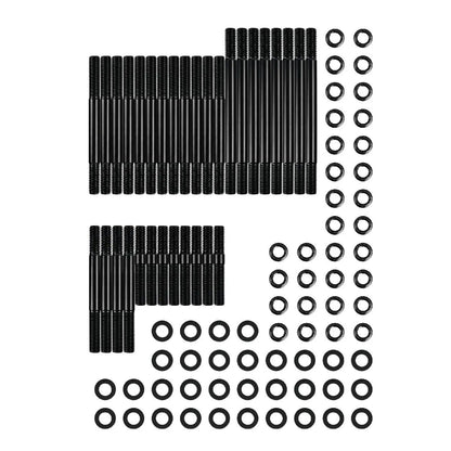 Dynofit BBC 396-454 Head Stud Kit Chevy Big Block Mark IV/V/VI 1966-2000 12-Point Nuts and Washers