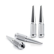 Dynofit 4PCS M14x1.5 Wheel Spike Lug Nuts for Silverado Aftermarket Wheel