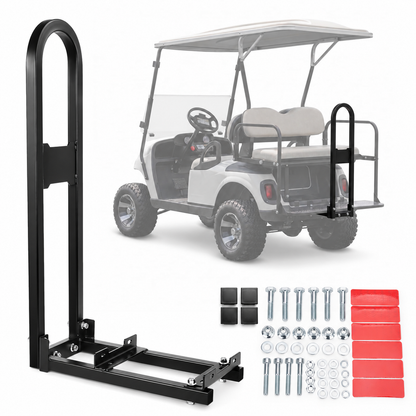 Dynofit Golf Cart Rear Seat Grab Bar, 30 mm Tubing, for 2+2 / 4+2 Carts