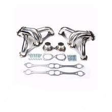 Exhaust Header Manifold for 1955 and Up Chevy GMC SBC Small Block Hugger V8 262 265 283 305 327 350 400 Dynofit